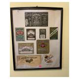 Jack Daniels Labels Display