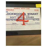 Framed Soft Shell Crab Reciept