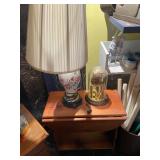 Table Lamp and Clock