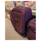 3 Samsonite Purple Suitcases