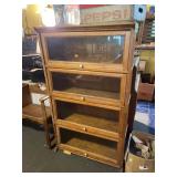 Oak Barrister Style Bookcase