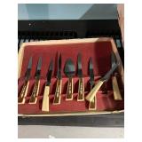 Vintage Kitchen Knives Set