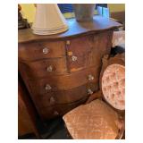 Antique Glass Knob Dresser