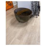 Large Cast Iron Footed Pot Kettle