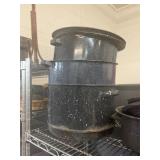 Enamel Pots Lot