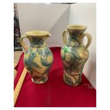 Large Mexican Pottery Signed Pieces