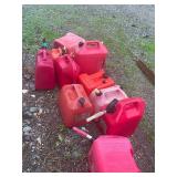 Gas Cans Lot