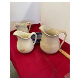 Ironstone Pitchers Lot