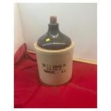 T F Donahue Co RI Antique Pottery Jug
