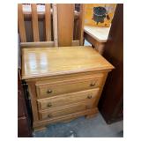 Oak End Table