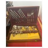 Silver Plate Flatware Set