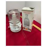 Chopper and Food Processor