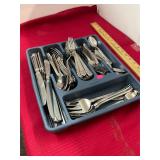Hampton Silversmiths Stainless Flatware Set