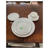 Noritake Ivory China Heather Patterns Service 12