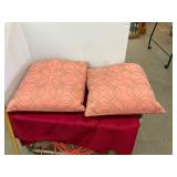 2 Rope Pillows