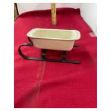 Longaberger Baking Dish Sleigh