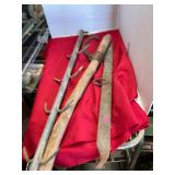 Gambrel, Meat Hook and Log Roller