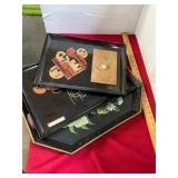 Vintage Trays Lot