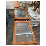 Glass Top End Tables