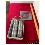 Pewter Nautical Cups and Fish Plate