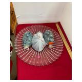 Decorative Stones and Large Platter