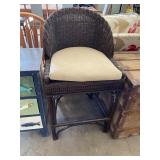 Wicker Bar Stool