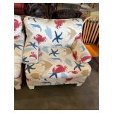 Nautical Braxton Culler Chair w/ Sunbrella Fabric