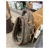 Pair of Antique Leather Horse Collars