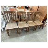 Set of 4 Dining Room Chairs