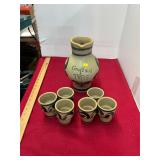 Grupbaus Treis Cobalt Pottery Set