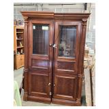 2 Hooker Showcase Cabinets
