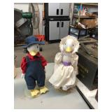 Country Mr and Mrs Geese