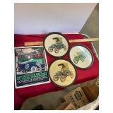 Cadillac Plates and AACA Sign