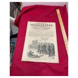 1871 Frank Leslie Newspaper