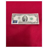 1976 $2 Note First Day Cover Stamped