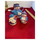 Snowman Tea Set