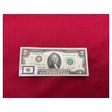 1976 $2 Note First Day Cover Stamped