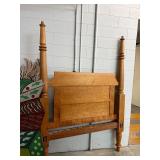 Antique Tester Bed from Ditchley Plantation