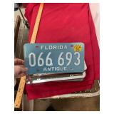 Vintage License Plate Tags