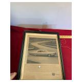 Vintage Framed Cadillac Ads