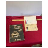 Studebaker Vintage Manuals and Literature