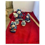 Snowman Tea Set