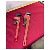 Pair of Adjustable Wrenches