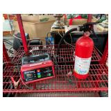 Battery Charger and Fire Extinguisher