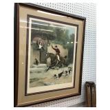 1899 Antique Horseman Print