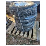 Tire Lot T8 16ï¿½ 8 Lug Set of 4