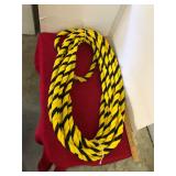 1"x65ft 3 Strand Poly Yellow Line