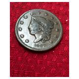1837 Large Cent