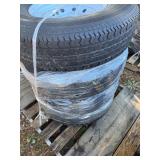 Tire Lot T7 16ï¿½ 8 Lug Set of 4
