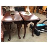 Pair of Dropside End Tables